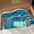 Nike Shoes | Nike Free 3.0 Tropical Teal/Black/Green Tennis Shoes | Color: Blue/Green | Size: 9.5