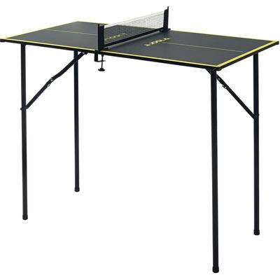 Tischtennisplatte JOOLA "JOOLA Tischtennisplatte Mini dark-grey", grün (dunkelgrau, limette), TischtennisplattenB:45cm H:76cm L:90cm, B:45cm H:76cm L:90cm