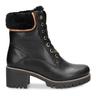 Winterstiefelette PANAMA JACK Gr. 40, schwarz Damen Schuhe Schnürstiefelette Winterstiefelette Stiefelette mit kuscheligem Lammfell Futter