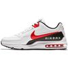 Sneaker NIKE SPORTSWEAR "Air Max Ltd 3", Gr. 41, bunt (weiß, university, rot, schwarz), Leder, Synthetik, sportlich, Schuhe, Topseller