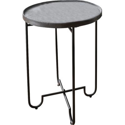 Beistelltisch PAROLI, schwarz (schwarz, schwarz, schwarz), B:45cm H:60cm T:45cm, Tische Image