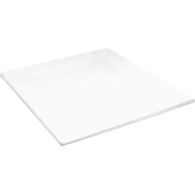 Spannbettlaken CINDERELLA "Sundays Satin", weiß, B:200cm L:200cm, Satin, Obermaterial: 100% Baumwolle, Laken, für Topper bis 15 cm Höhe Image