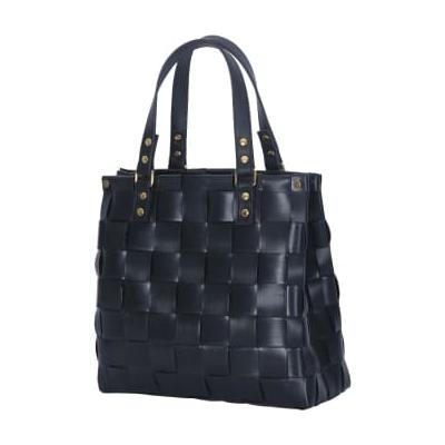 Handed By Holland - Handed By Charlotte Design Handbag With A Fat Strap Handle In Black Size Xsmall With Pu Handles