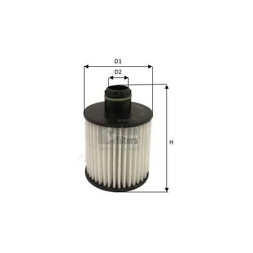 CLEAN FILTERS Ölfilter 66mm für ALFA ROMEO GENERAL MOTORS FIAT VAUXHALL OPEL 55502095 55261437 95525299 ML4569