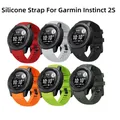 Bracelet de montre en silicone souple pour Garmin Instinct 2S bracelet en caoutchouc de