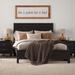 Grain Wood Furniture Montauk Distressed Solid Wood Panel Bed