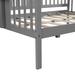 Harriet Bee Full Size Daybed, Wood Slat Support Wood in Gray | 34.1 H x 56.2 W x 79.5 D in | Wayfair E234D5D1C84E491EA7F043FAE2114788