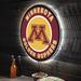 Minnesota Golden Gophers LED XL Round Wall Décor