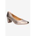 Wide Width Women's Olivienne Pumps by J. Renee in Pewter (Size 8 W)