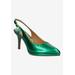 Women's Henza Pumps by J. Renee in Green (Size 6 1/2 M)