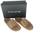 Coach Shoes | Coach New Ulyssa Waterproof Slide Sandals Dark Gold 10 | Color: Gold | Size: 10