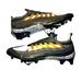 Nike Shoes | Nike Vapor Edge Pro Elite 360 Flyknit Football Cleat Black Gold Style Dq3558-002 | Color: Black/Gold | Size: 16