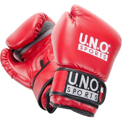 Boxhandschuhe U.N.O. SPORTS "Fun" Gr. 2, rot, Boxhandschuhe, 2 10 oz, Obermaterial: 90% Kunstleder, 10% sonstige Fasern, für leichtes Heimtraining Image