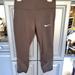 Nike Pants & Jumpsuits | Nike Dri-Fit Capri Workout Pants Size Medium | Color: Black | Size: M