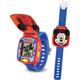 VTech 80-554223 Mickey Mouse Learning Watch Spielzeug, rot red