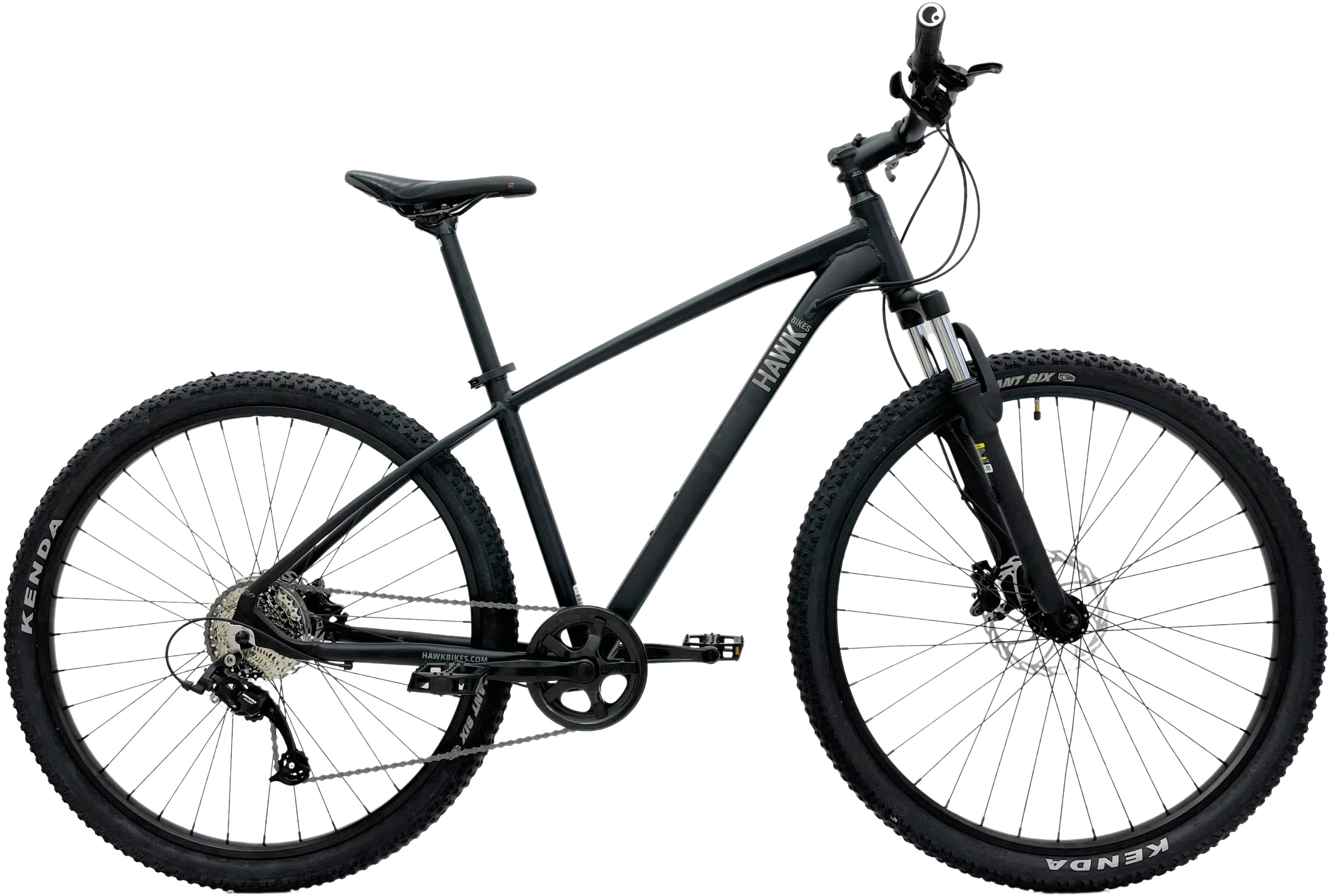 Mountainbike HAWK BIKES "Trail One" Gr. 48, schwarz, Fahrräder, 48cm, 29 Zoll (73,66cm), für Damen und Herren, Kettenschaltung Image