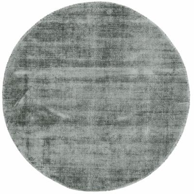Teppich CARPETFINE "Ava Viskoseteppich", grün (mint), H:13mm Ø:160cm, Viskose, Teppiche, Seidenoptik, leichter Glanz, Wohnzimmer Image