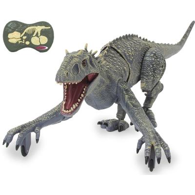 RC-Tier JAMARA "Dinosaurier Exoraptor, Li-Ion 3,7V, 2,4GHz, grau" Fernlenkfahrzeuge grau Kinder Ab 6-8 Jahren