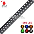 Diode électroluminescente RVB LED SMD 100 blanc rouge bleu jaune vert orange blanc chaud