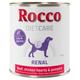 6x800g Renal Beef, Chicken Hearts Rocco Diet Care Wet Dog Food