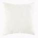 20" x 26" White Shell Matelasse Standard Sham