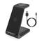iMounTEK Portable Chargers Black - Black 3-In-1 Charging Stand