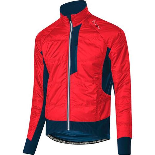 Löffler Bike-Iso-Jacke Primaloft® Mix Herren, Größe 48 in Rot