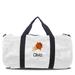 "Phoenix Suns White Camo Print Personalized Duffel Bag"