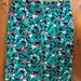 J. Crew Skirts | J By J Crew Green Floral Skirt Size 2 | Color: Green | Size: 2