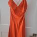 Ralph Lauren Dresses | 100% Silk Ralph Lauren Dress | Color: Orange/Red | Size: 2