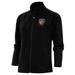 Women's Antigua Black Baltimore Ravens Throwback Logo Generation Full-Zip Jacket