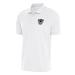 Men's Antigua White Las Vegas Raiders Team Logo Throwback Affluent Big & Tall Polo