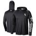 Men's Columbia Black Chicago White Sox Terminal Tackle Long Sleeve Hoodie T-Shirt