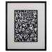 Graphic Mod Abstract Ii Framed Wall Décor by Propac Images in Black White