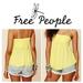 Free People Tops | Free People Yellow White Striped Tube Top | Color: White/Yellow | Size: Xs