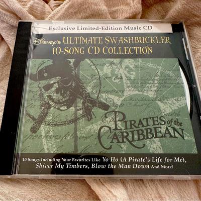 Disney Media | Genuine Disney Pirate Cd Ultimate Swashbuckler 10 Song Collection | Color: Red | Size: Os
