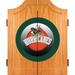 Trademark Global NCAA Dart Cabinet, Steel in Black/Brown/Gray | 23.25 H x 21.25 W x 3 D in | Wayfair MIA7000-HC