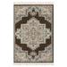 Brown/White 108 x 72 x 0.5 in Area Rug - Bungalow Rose Southwestern Medallion Area Rug Fringe Carpet Polypropylene | 108 H x 72 W x 0.5 D in | Wayfair