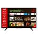 JVC LT-50VA3055 50 Zoll Fernseher / Android TV (4K Ultra HD, HDR Dolby Vision, Smart TV, Google Play Store, Triple-Tuner, Bluetooth)