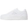 Plateausneaker KAPPA Gr. 37, weiß (white) Schuhe Sneaker