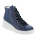 Fly London Dice Sneaker - Womens Euro 37 US 6 - 6.5 Blue Boot Medium