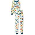 Hatley Jungen Organic Cotton Long Sleeve Printed Pyjama Set Pyjamaset, Dino Park, 6 Jahre