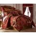 Sherry Kline China Art 15" Bed Skirt in Red | 15 H x 60 W x 80 D in | Wayfair CHI-RED-BS-Q