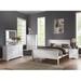 Charlton Home® Louis Philippe 6-Pcs Bedroom Set Upholstered in White | 47 H x 62 W x 90 D in | Wayfair A638B82B6FAC47CF86CD28028209D7BC