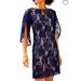 Lilly Pulitzer Dresses | Lilly Pulitzer Belmont Dress | Color: Blue/Tan | Size: S