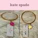 Kate Spade Jewelry | Kate Spade Gold Pink In The Stars Libra Scales Charm Bracelet | Color: Gold/Pink | Size: Os