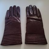 Urban Outfitters Accessories | Leather Gloves By Urban Outfitters, Size M-L | Color: Red | Size: M-L