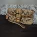 Coach Bags | Coach Small Clutch Monogram Fabric With Leather And Suede Details With Gold | Color: Brown/Tan | Size: Os