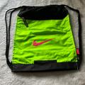 Nike Bags | Euc Nike Drawstring Bag | Color: Green/Pink | Size: Os