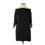 Love, Fire Casual Dress: Black Solid Dresses - Women's Size Small